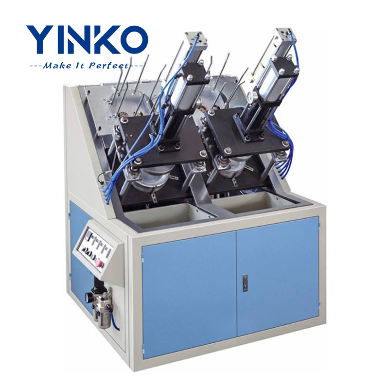 Paper plate forming machine